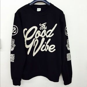 The Good Vibes pullover sweatshirt